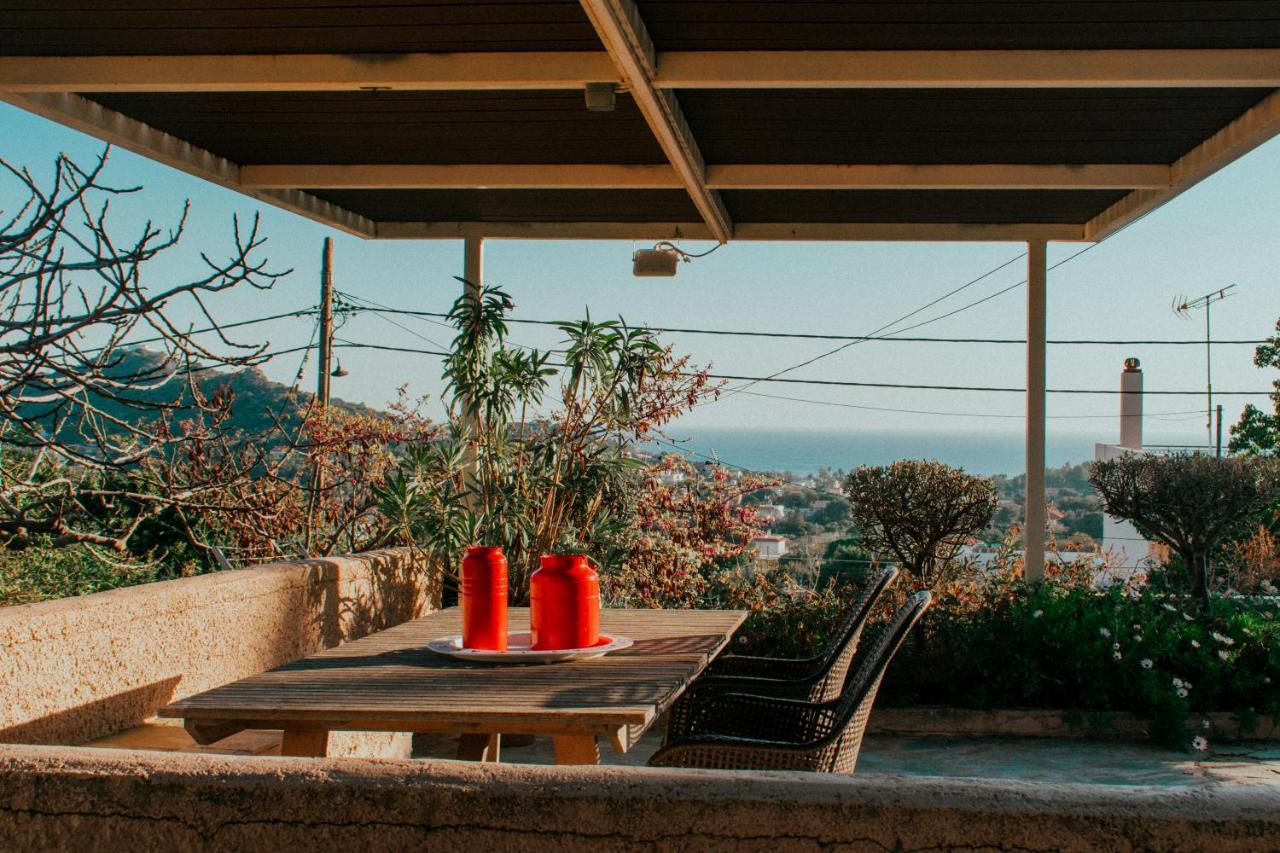 Pool And Sea View Apartments Agia Marina  Exterior foto